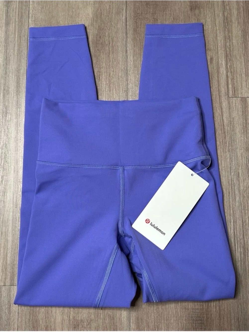 Lululemon athletica Wunder Train 28” high rise leggings purple indigo size 6